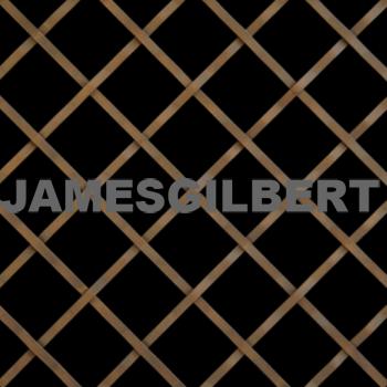 Handwoven Bronze Decorative Grille with 3mm Plain Wire and 19mm Diamond Aperture